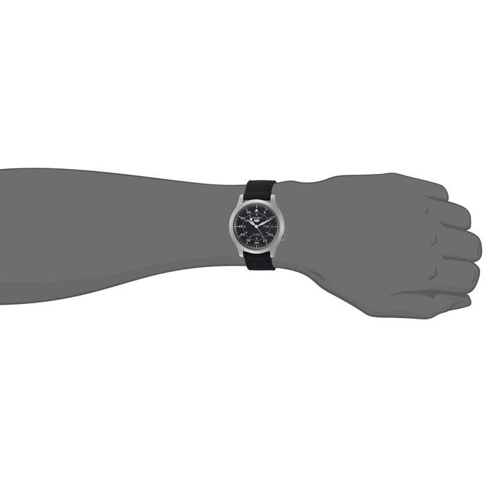 Seiko Watch SNK809K2 Black Men's