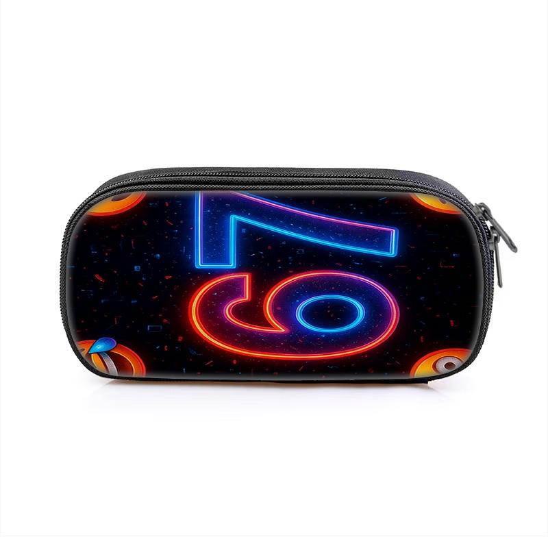 67 Letter Storage Pencil Case with Cartoon Print Large Capacity and High Appearance the Best School Companion for Students