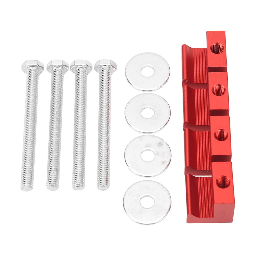 4PCS Pickup Truck Tool Box Tie Down J Hooks Mounting Kit Aluminium Stainless Steel Universal Parts