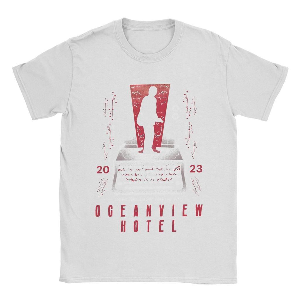 Hipster Dont Write Alan Wake 2 T-Shirt für Herren Rundhals Reine Baumwolle T-Shirts Kurzarm Tees Übergröße Kleidung