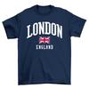 London England T-Shirt Mens Ladies Souvenir Union Jack UK Fashion