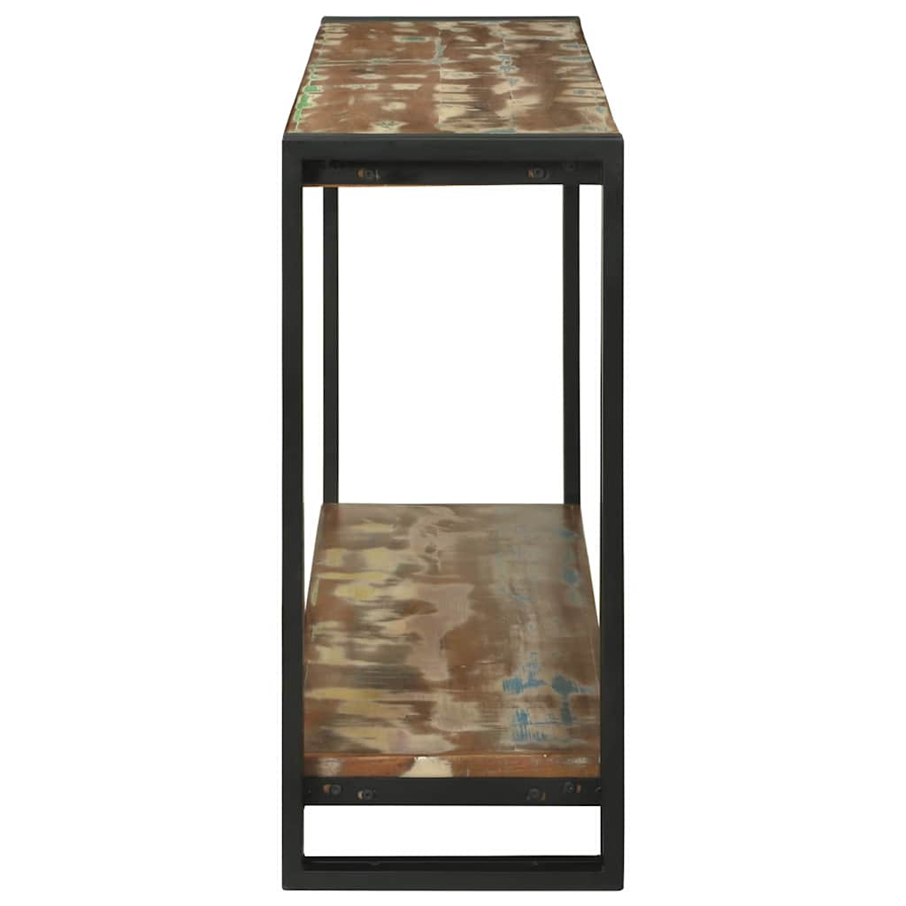 Console Table 120 x 33 x 75 cm Solid Upcycled Wood