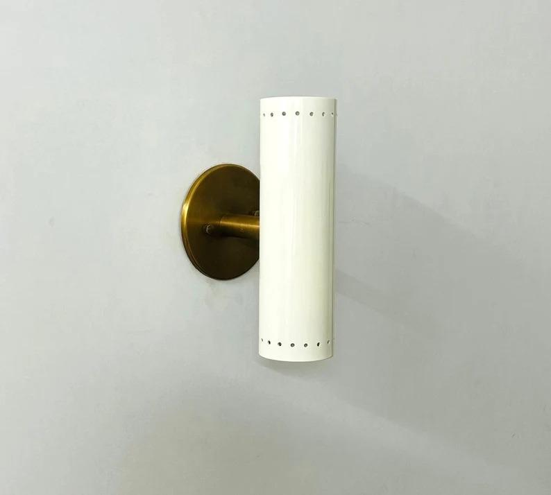 Radiant Handcrafted Raw Brass Wall Lamp Timeless Piece For Your Home