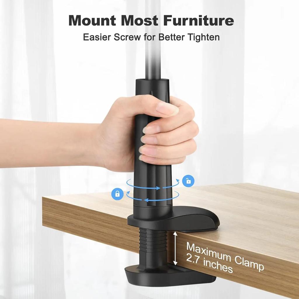 Gooseneck Cell Phone Holder Universal 360 Flexible Mobile Stand Lazy Bracket Mount Long Arms Clamp For iPhone Xiaomi Samsung
