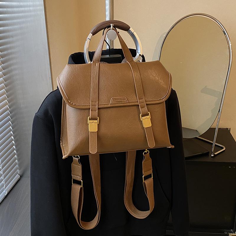 Tote Bag Women's Large Capacity 2025 New Autumn and Winter Versatile Casual Shoulder Underarm Commuter Bag Multi-functional Backpack