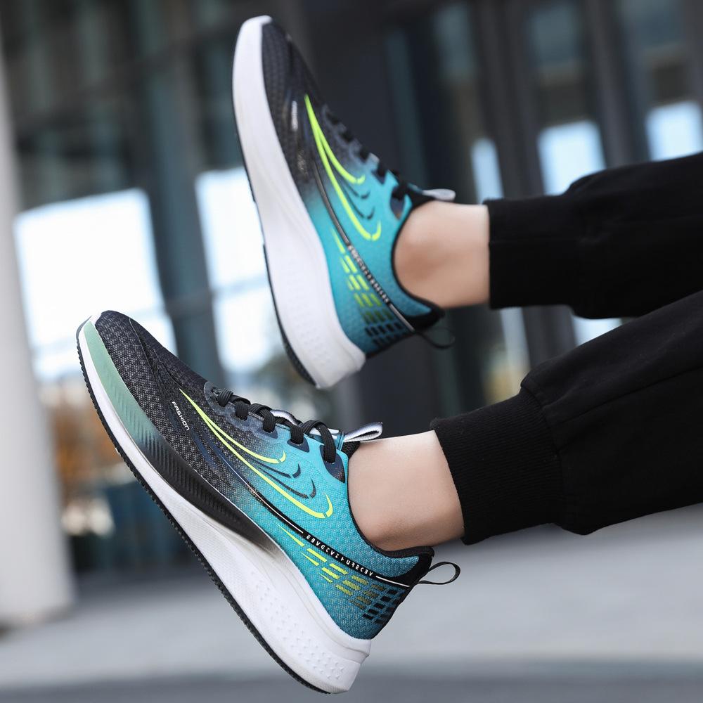 Men's Shoes Spring Sports Shoes Lightweight Soft Sole Versatile Casual Shoes Men's Comfortable Platform Trendy Shoes Men