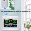 Multifunctional Wireless HomeOffice Weather Station Color Digital Display Clock 433MHz Outdoor and