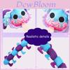 Zachte en knuffelbare 60 cm Poppy Playtime rups mopshond pluche speelgoed voor kinderen