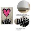 Graffiti Pink Love Wall Poster Children's Canvas Painting Wall Art Printing Picture Modern Living Room Home Decoration Mural