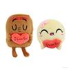 Choco And Pancake Plush Adorable Cartoon Characters In Crystal Super Soft Material