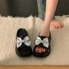 Fashion Shoes Woman 2025 Slippers Flat Shale Female Beach Luxury Slides Butterfly-Knot Platform Pantofle Sabot Designer New  Shoes Ladie