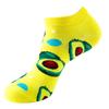 Fashion Funny Men's Hip Hop Harajuku Cartoon Cotton  Fruit Animal Beer Food Happy Casual Business Short Socks Gift Dropship