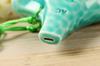 TNG Ocarina Instrument [Alto/C/AC / 12 Holes / Emerald] (with Strap) Glazed Finish Ocean Wave Pattern