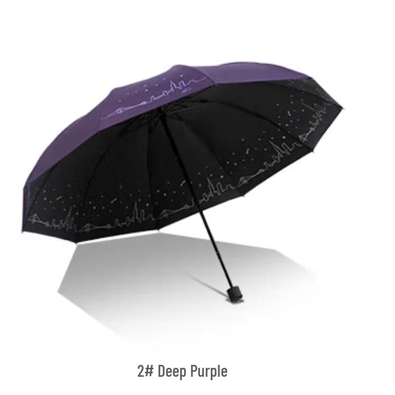 Paradise 10-Rib Reinforced Double Rain and Sun Umbrella