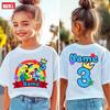 Kids Birthday Shirt 7th Girls Birthday Shirt 9th Children 10 Years Old Kids Clothes10th 8th 9th11th 7th Birthday Shirt Children