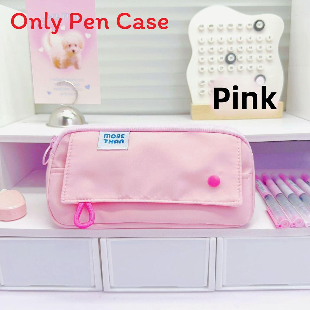 Style Pencil Case With Memory Fabric Large Capacity For Girls And Students