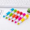 Pills Shaped Pens Smoother Writing Retractable Mini Portable Cute Cartoon Pills Shaped Pens for