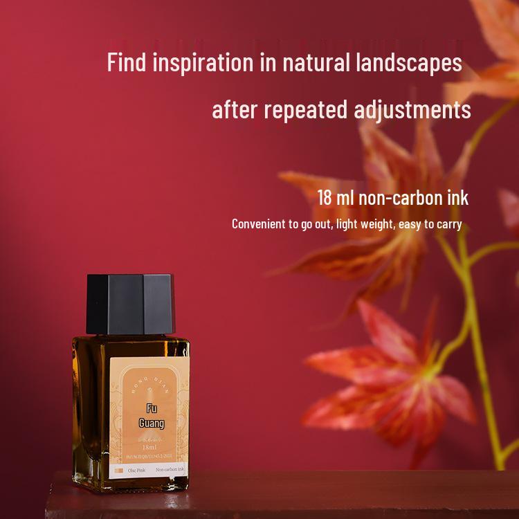 Hongdian No-Clog Füllfederhalter mit Farbmischtinte - 16 Farben