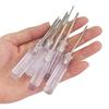 Phillips & Flathead Crystal Screwdriver Set - Transparent Handle, Variety of Lengths