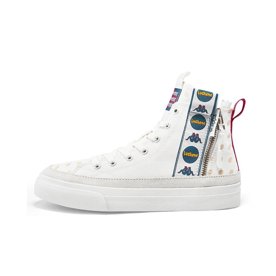 Kappa Player High-Top Skate Shoes Unisex Sneakers White K0AW5CC48D-012