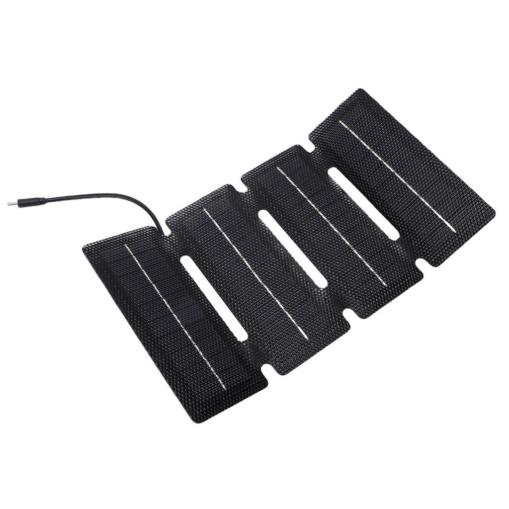 20W Solarpanel,   Dünnes faltbares Solar   141g mit Typ C ETFE monokristallines Solarpanel für Reisen im Freien