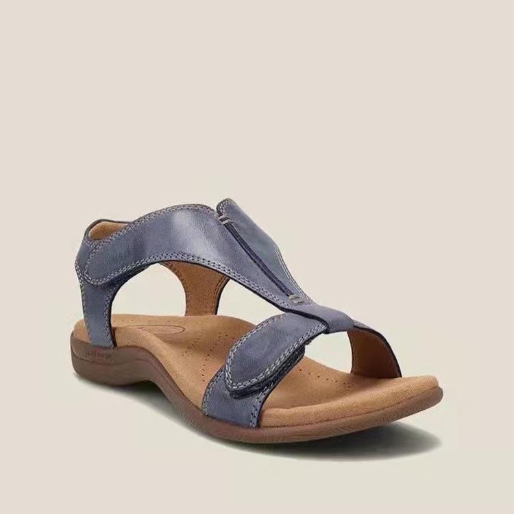

Plus Size Wedge Heel Women s Sandals with Magic Tape Buckle. 40