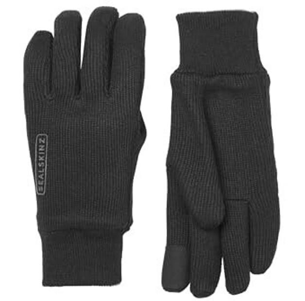 Велоперчатки SealSkinz Winddichter Allwetter (черный) L