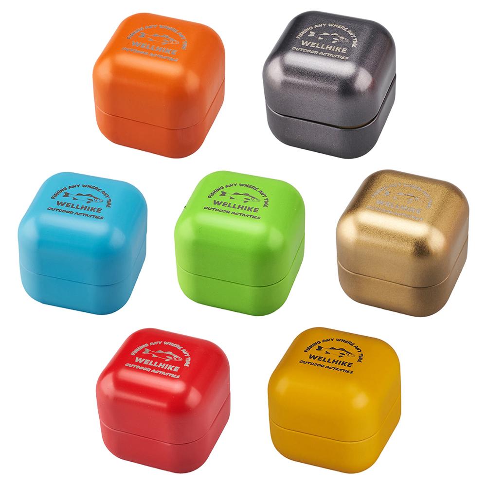Outdoor Camping Small Fish Bait Storage Box Portable Eco-Friendly Moisture-Proof Tinplate Storage Box
