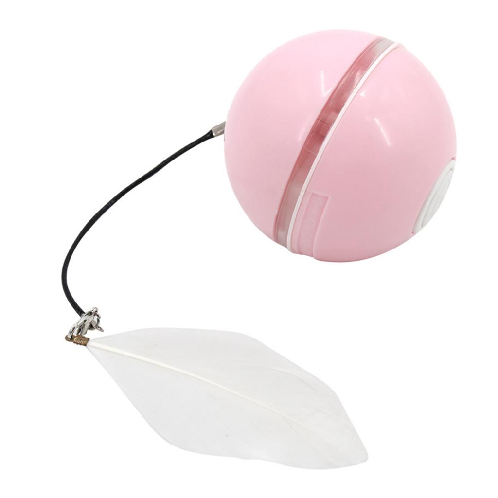 Self-Rolling Glowing Ball Toys For Cat Rechargeable Interactive Pet Toys Pets Supplies