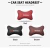 AAALE1 Honda Logo Headrest Car Seat Neck Pillow For Honda Civic FIT CRV Accord HRV Stepwgn Prelude Odyssey Vezel CRZ 5th City CRX Pilot