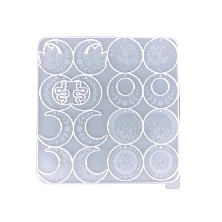 Earring Pendant Crystal Resin Molds Silicone Mold Water Drop Pendant Epoxy Craft чистый