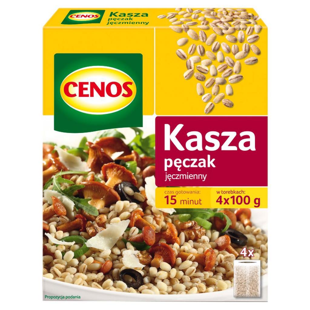 Cenos Gerstengraupen 400 g (4 Taschen)
