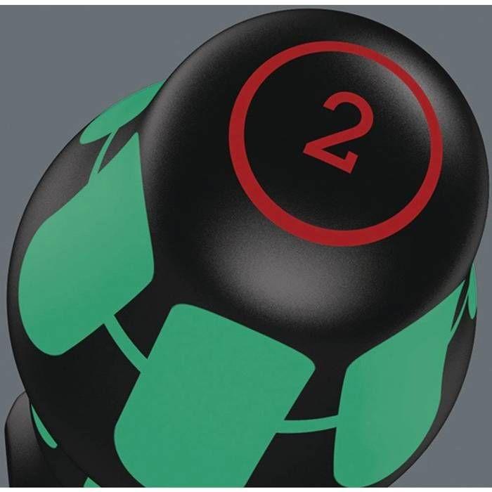 Wera 334/6 pour l'atelier Jeu de tournevis 6 pièces vis à fente, cruciforme Phillips