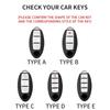 Suede Car Key Case For Nissan Rogue XTrail T32 T31 Qashqai J11 J10 Kicks Tiida Pathfinder Murano Juke Sentra Maxima Rogue Armada