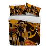 African Woman Female Elephant Giraffe Duvet Cover With Pillow Case Custom 3pcs Bedding Set Quilt Cover Double Bed Home Textile