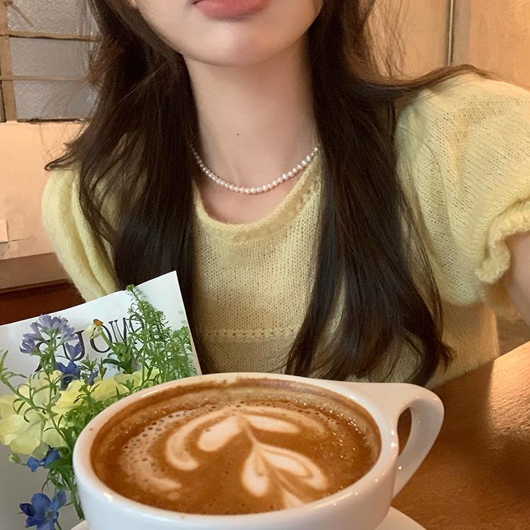 Elegant Titanium Steel Necklace: Trendy Fairy Design, Lightweight Luxury Pendant, Unique High-End Clavicle Chain for Women