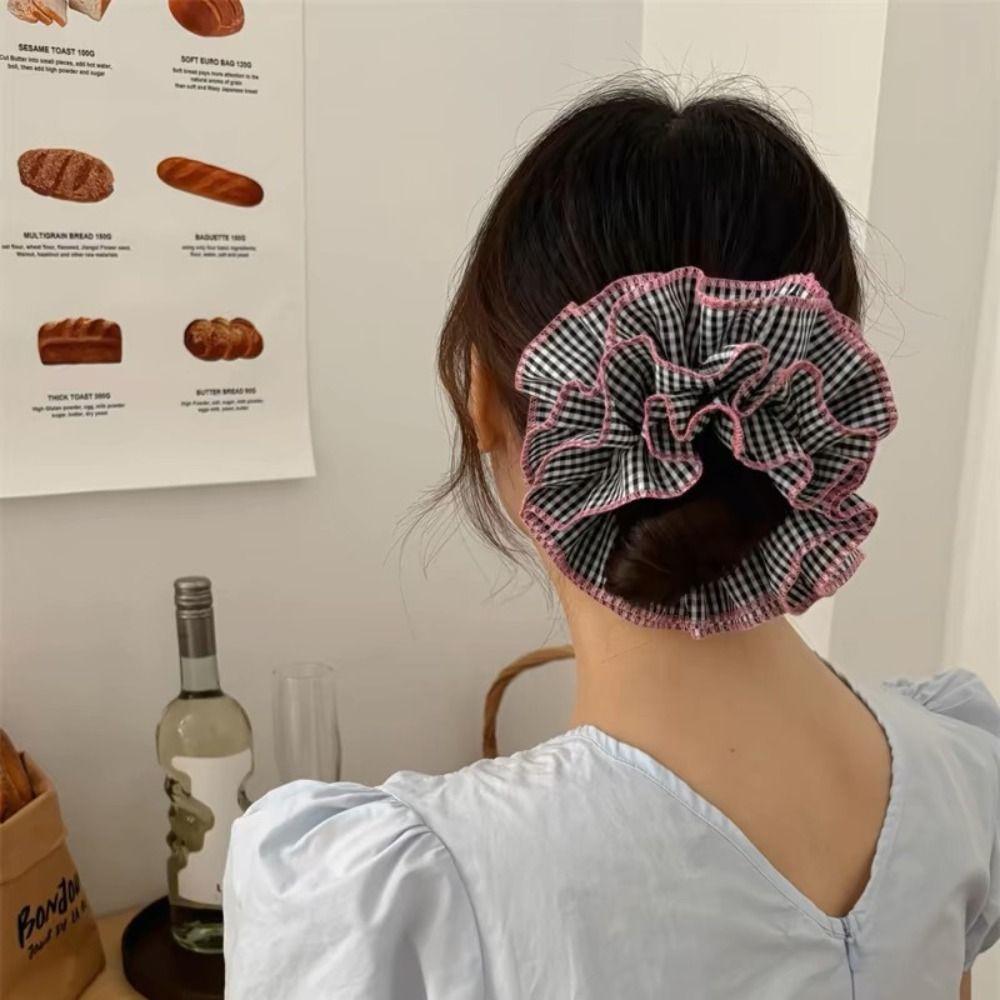 Oversized Big Hair Scrunchie Elastic Hair Rope Fashion Hair Ties  Women