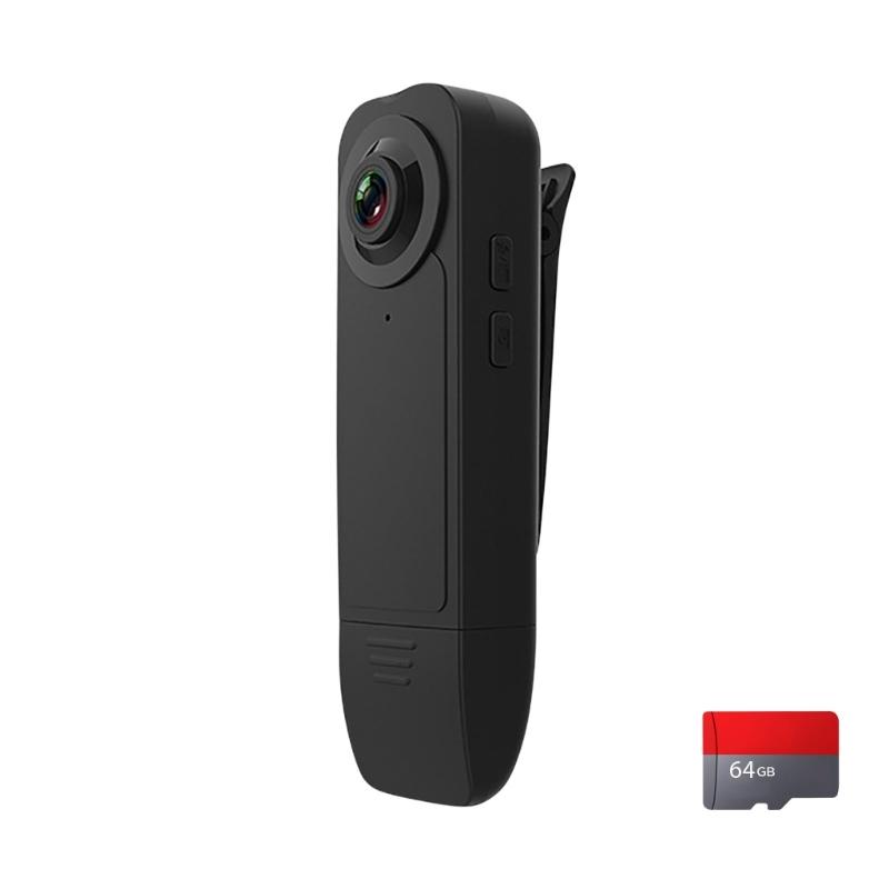 A18 Wearable Sports Camera 1080P Resolution Night Mode For Travel And Security Lightweighted