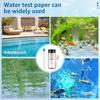 100Pcs Aquarium Test Strips 7 in 1 Water Testing Kits with Test Tube Freshwater Saltwater Home Carbonate Root pH Test Tool