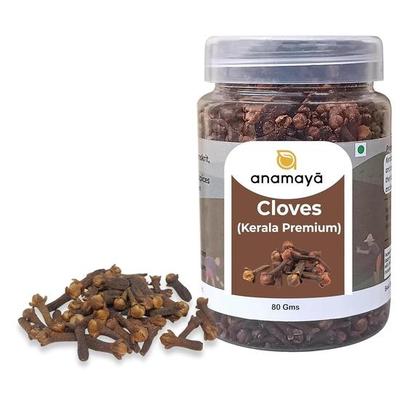 Anamaya Cloves | Laung | Lavang | Laving | Grambu | Grown & Harvested In Kerala| Ideal for Biryani and Other Meat Preparations | 80 Gms