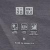Uniqlo Nahtloser kurzer Daunenmantel M grau Damen Gebraucht