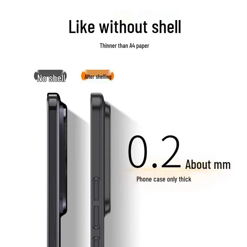 Ultra-Thin Frosted Translucent Protective Phone Case