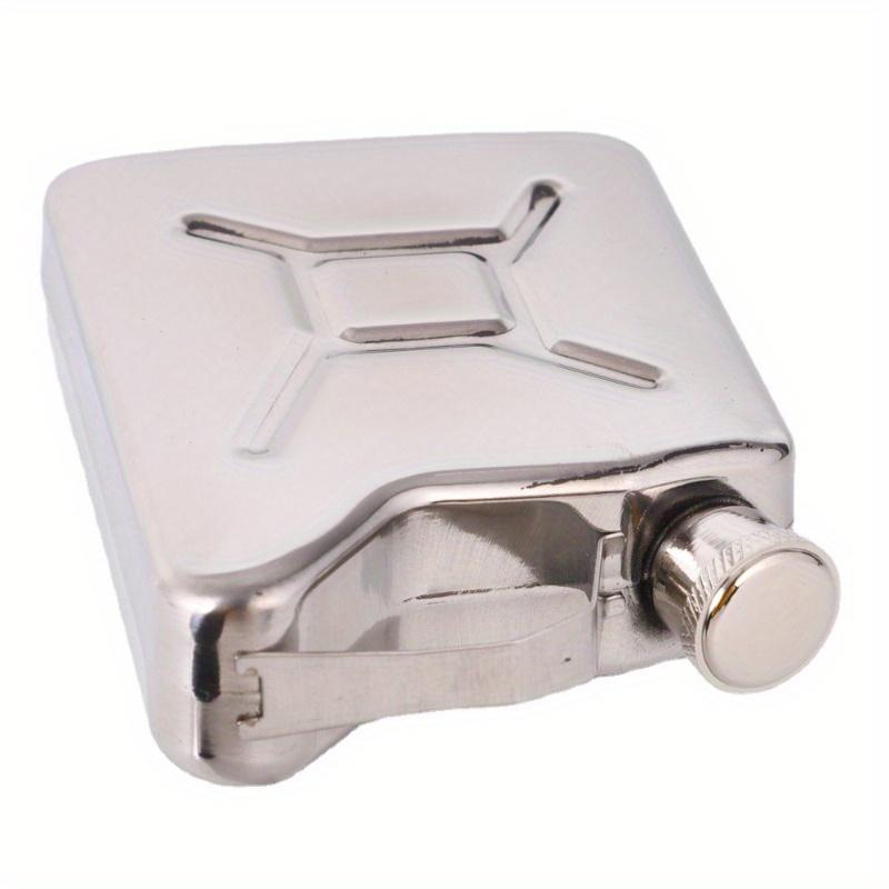 

1 шт. 5 унций Фляга-канистра из нержавеющей стали для ликера, виски, карманная бутылка, мужской подарок silvery