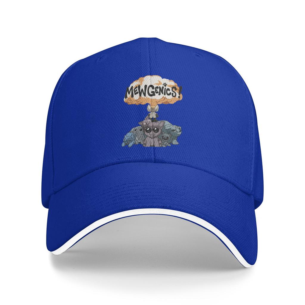 Mewgenics Science and Mutated Cats Baseball Cap Fashion Sandwich Hats for Men Women Adjustable Dad Hat Fishing