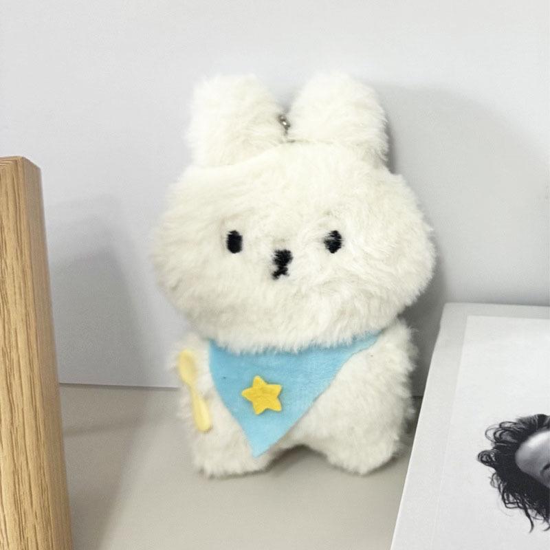 Creative Plush Rabbit Keychain - Cute Girly Doll Pendant