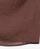 MINDBRIDGE [Couture] Pocket Oversized Brown Short Sleeve Shirt