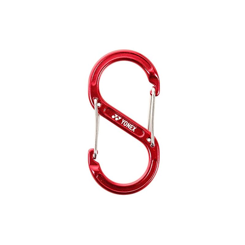 YONEX (Yonex) Tennis Badminton Accessory Carabiner, Shine Red AC503