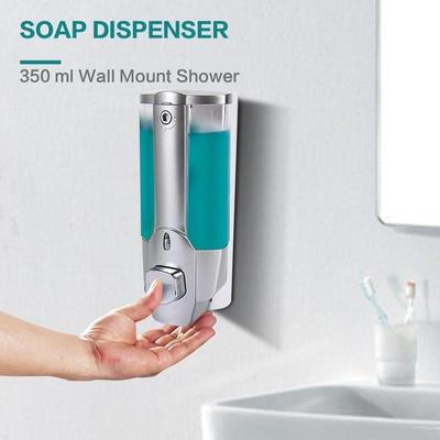 1PCS 350ml Hand Seife Shampoo Spender Wand Halterung Dusche Flüssigkeit Spender Behälter für Badezimmer