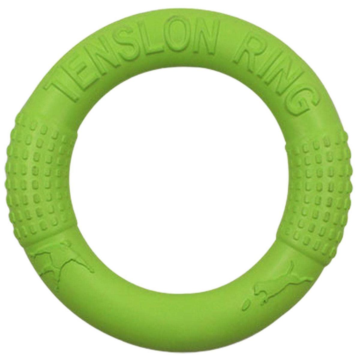 

18cm Floating Water Dog Toys Pet Flying Disk Training Ring Interactive Toy Puller Resistant Aggressive Chewing for Small Dogs 18cm