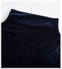 Stylish Versatile Velvet Lace High-Neck Long-Sleeve Shirt for Women